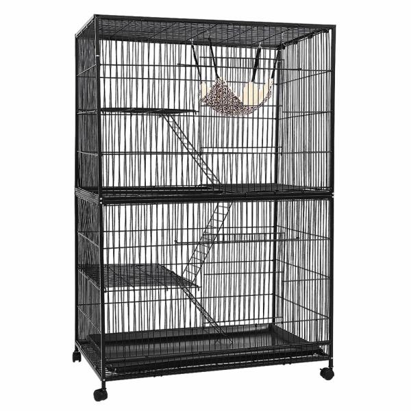 Bird Aviaries |   I.Pet Rabbit Cage 142Cm Hutch 4 Level Bird Guinea Pig Ferret Bird Bird Aviaries