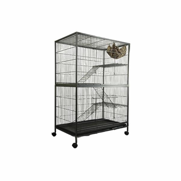 Bird Aviaries |   Pet 140Cm 4 Level Bird Ferret Parrot Cage Aviary Cat Budgie Hamster Castor Bird Bird Aviaries