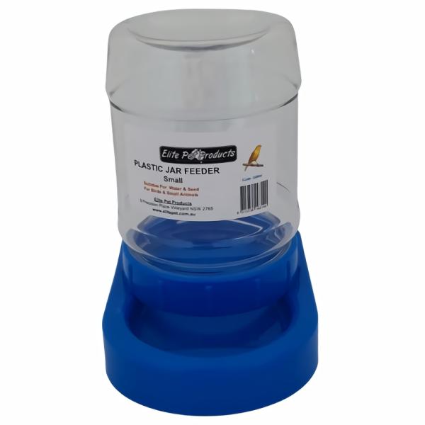 Bird Feeders & Drinkers |   Plastic Jar Bird Feeder 360Ml Bird Bird Feeders & Drinkers