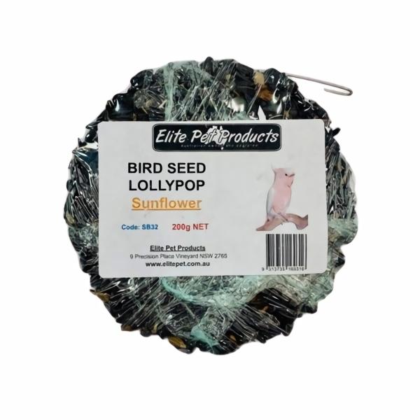 Bird Food & Treats |   Lollipop Seedbell Sunflower (200G) Bird Bird Food & Treats