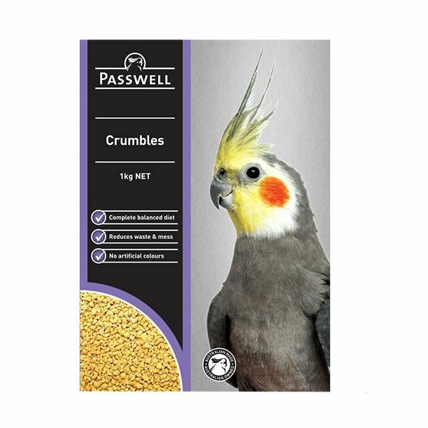 Bird Food & Treats |   Passwell Bird Crumbles 1Kg Bird Bird Food & Treats