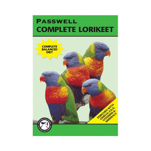 Bird Food & Treats |   Passwell Complete Lorikeet 1Kg Bird Bird Food & Treats