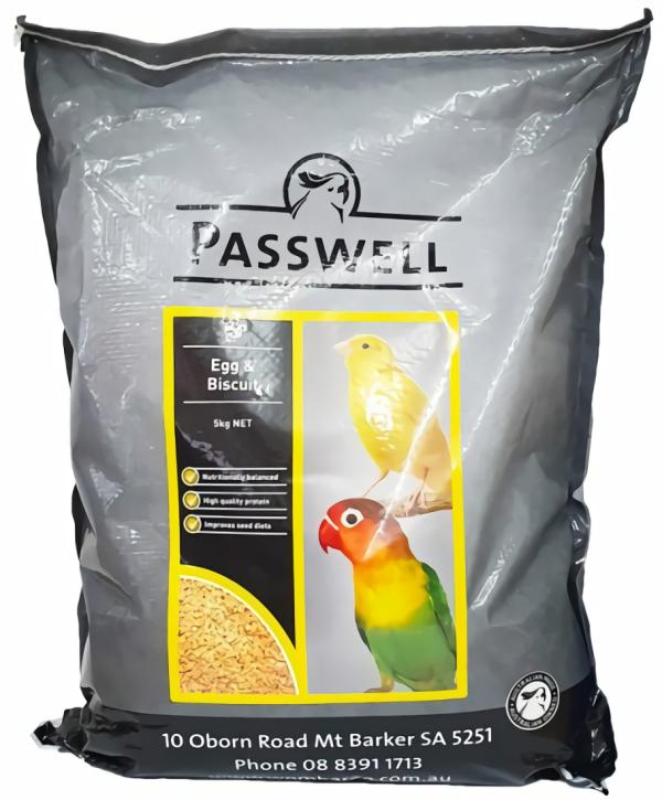 Bird Food & Treats |   Passwell Egg & Biscuit 5Kg Bird Bird Food & Treats