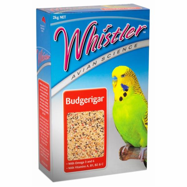 Bird Food & Treats |   Whistler Avian Science Budgie 2Kg Bird Bird Food & Treats