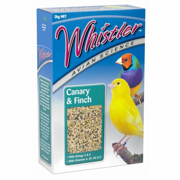 Bird Food & Treats |   Whistler Canary & Finch 2Kg Bird Bird Food & Treats