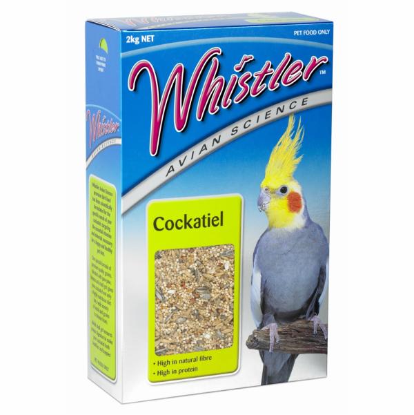 Bird Food & Treats |   Whistler Cockatiel 2Kg Bird Bird Food & Treats