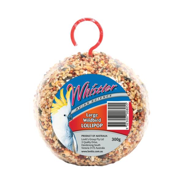 Bird Food & Treats |   Whistler Large Wild Bird Lollipop Treat 300G Bird Bird Food & Treats