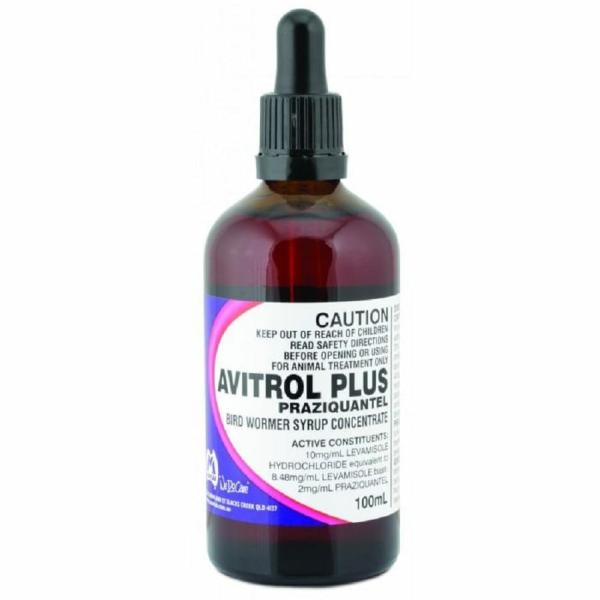 Bird Heath |   Avitrol Plus Bird Wormer Syrup 25Ml Bird Bird Heath