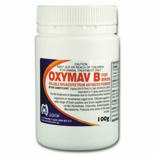 Bird Heath |   Mavlab Oxymav B Bird Powder 100Gm Bird Bird Heath