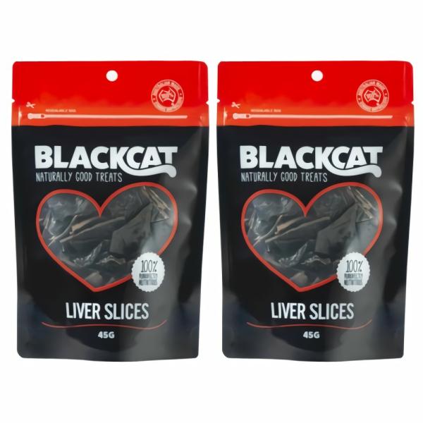 Cat Food & Treats |   Blackcat Liver Slices 45G X 2Pk Cat Cat Food & Treats