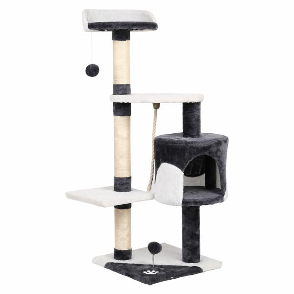 Cat Scratching Post |   I.Pet Cat Tree 112Cm Tower Scratching Post Scratcher Wood Condo House Furniture Cat Cat Scratching Post