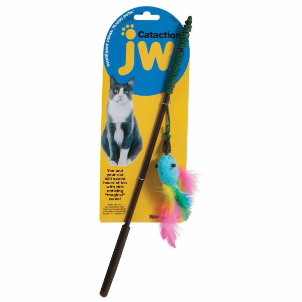 Cat Toys |   Jw Wanderfuls Cat Toy 38Cm Pole Length Cat Cat Toys