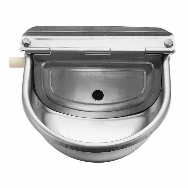 Dog Bowls |   Automatic Water Trough Stainless Steel 304 Bowl Dog Dog Bowls