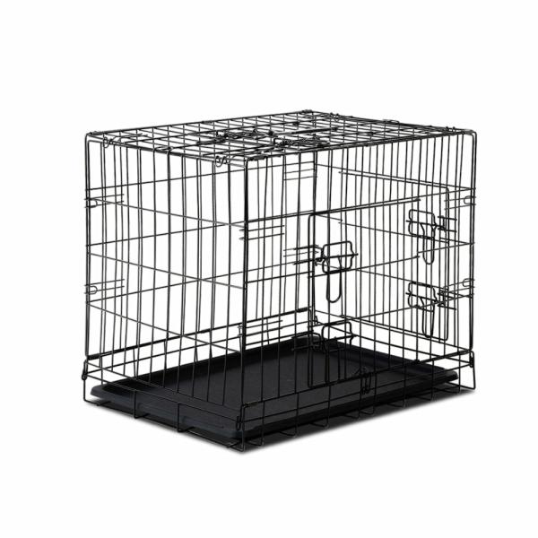 Dog & Puppy Training & Behaviour |   I.Pet 24" Dog Cage Crate Kennel 3 Doors Dog Dog & Puppy Training & Behaviour