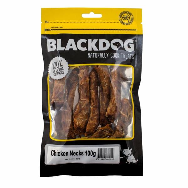 Dog Food & Treats |   Blackdog Chicken Necks 100G Dog Dog Food & Treats