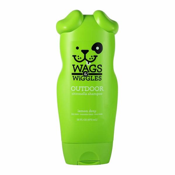 Dog Grooming |   Wags & Wiggles Outdoor Citronella Shampoo Lemon 473Ml Dog Dog Grooming