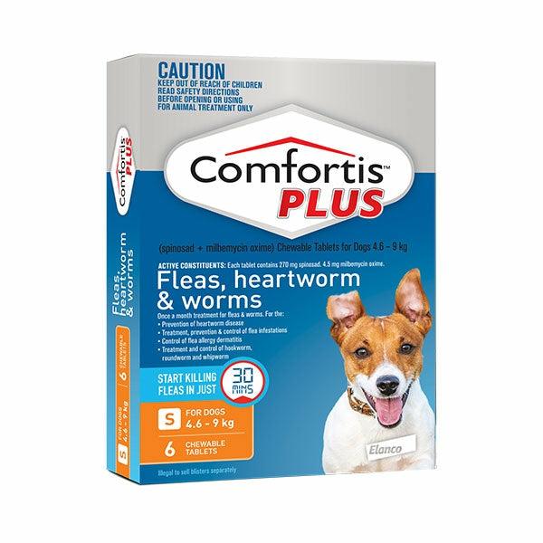 Dog Health |   Comfortis Plus Orange Chews For Small Dogs – 6 Pack Dog Dog Health