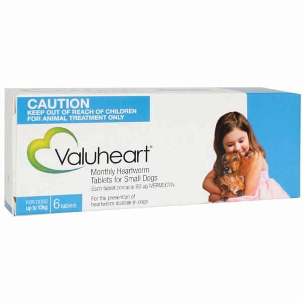 Dog Health |   Valuheart For Small Dogs Up To 10Kg Blue Dog Dog Health