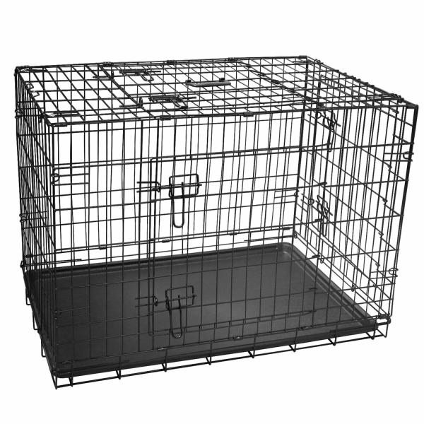 Dog Kennel, Houses & Crates |   Floofi Dog Cage 36" Fi-Pc-128-Xd Dog Dog Kennel, Houses & Crates