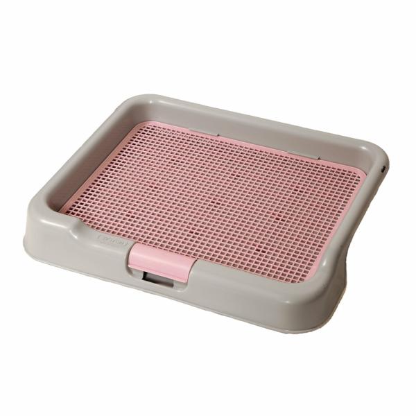 Dog & Puppy Training & Behaviour |   Dog Pet Potty Tray Training Toilet Portable T3 Grey Dog Dog & Puppy Training & Behaviour