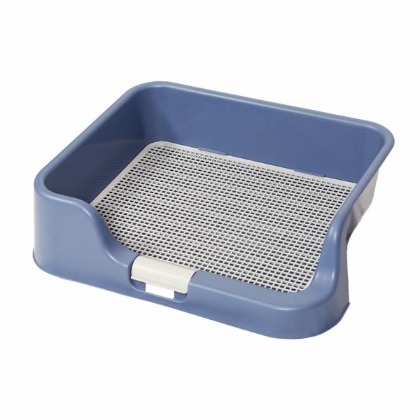 Dog & Puppy Training & Behaviour |   Dog Pet Potty Tray Training Toilet Raised Walls T1 Blue Dog Dog & Puppy Training & Behaviour