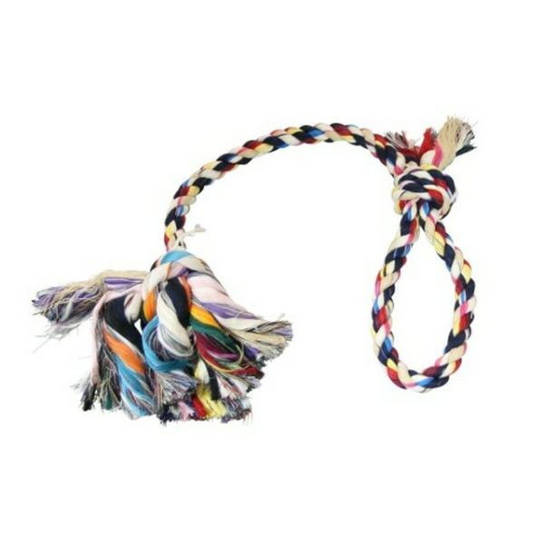 Dog Toys |   Happy Hound Cotton Chew And Tug Rope Dog Dog Toys