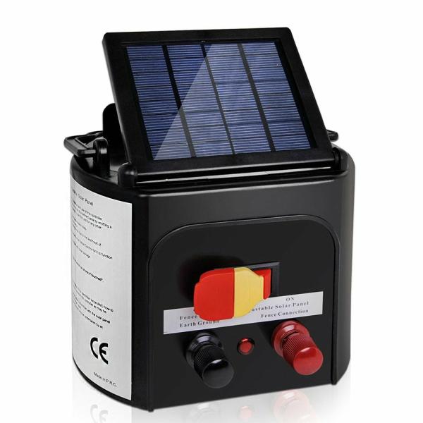 Electric Fencing |   Fence Energiser 3Km Solar Powered 0.1J Electric Fencing Charger Electric Fencing Electric Fencing