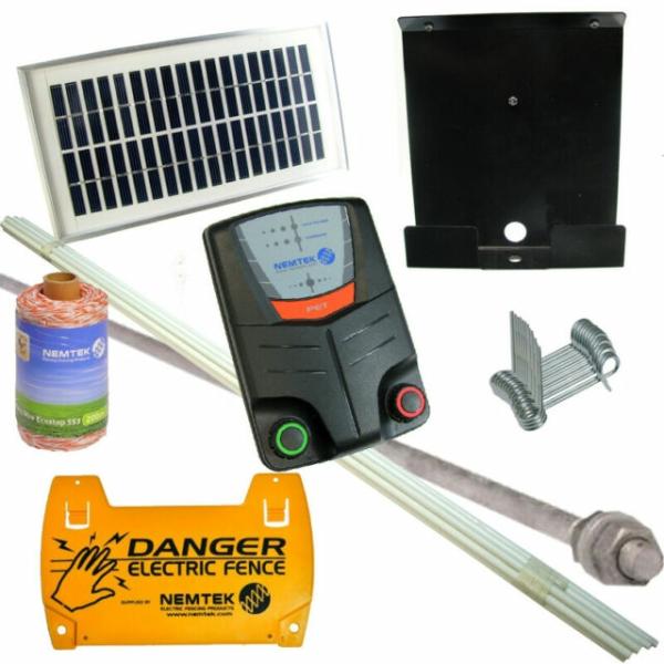 Electric Fencing |   Nemtek Pet Fence Kit – Solar Incl Battery Electric Fencing Electric Fencing