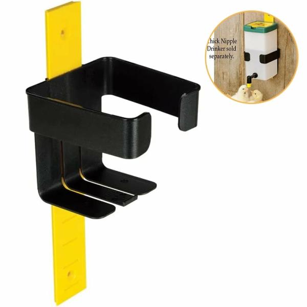 Feeders & Drinkers |   Adjustable Wall Mounting Bracket Suit Chick Nipple Drinker Poultry Feeders & Drinkers