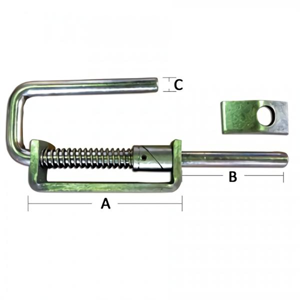 Fencing |   Universal Slam Latch 14Mm (Long Pin) Farm Supplies Fencing