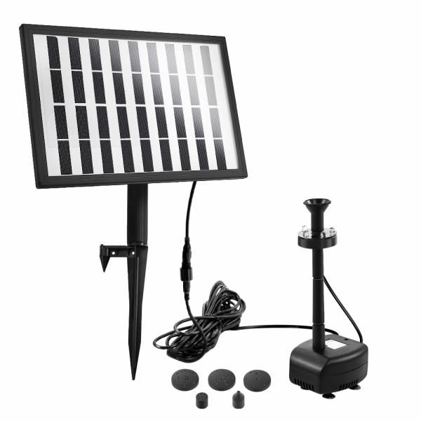 Fish Pond Accessories |   Gardeon Solar Pond Pump With Battery Led Lights 4 Ft Fish & Aquarium Fish Pond Accessories