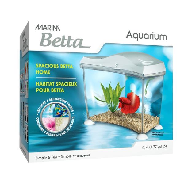 Fish Tanks & Accessories |   Marina Betta Home 6.7Lt Fish & Aquarium Fish Tanks & Accessories