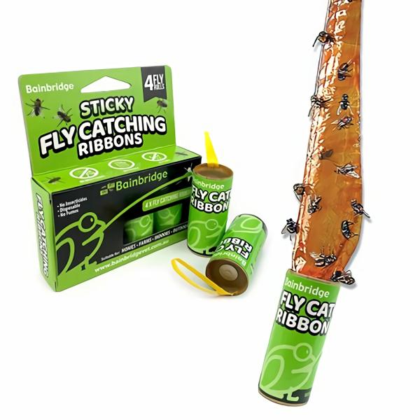 Fly & Insect Control |   Sticky Fly Roll Ribbon 2Pk Fly & Insect Control Fly & Insect Control