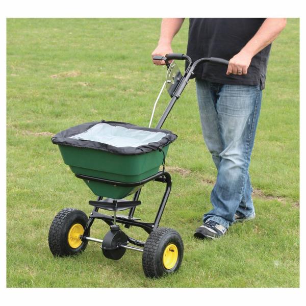 Garden Tools |   Spreader Push-N-Spread Farmhand 32Kg Garden Garden Tools