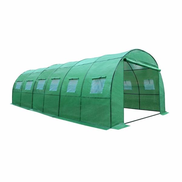 Green Houses & Accessories |   Greenfingers Greenhouse Garden Shed Green House Replacement *Cover Only* 6X3X2M Garden Green Houses & Accessories