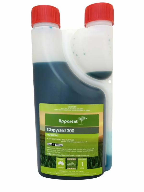 Herbicides & Insecticides |   Apparent Clopyralid 300 1L Farm Supplies Herbicides & Insecticides