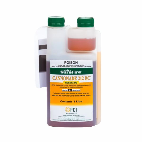 Herbicides & Insecticides |   Surefire Cannonade 212 Herbicide 1L Farm Supplies Herbicides & Insecticides