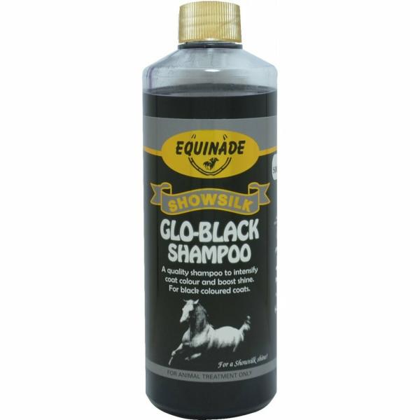 Horse Skin & Coat Care |   Equinade Glo Black Shampoo 500Ml Horse Horse Skin & Coat Care