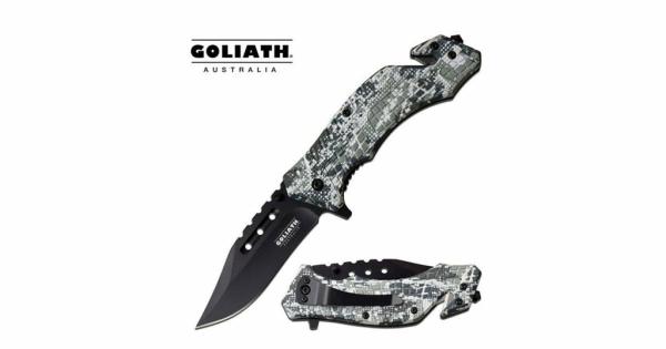 Knifes & Sharpeners |   Goliath – Digital Camo Folding Knife Farm Supplies Knifes & Sharpeners