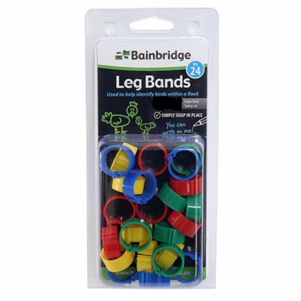 Poultry Accessories |   Poultry Leg Rings – Pack Of 24 Mixed Poultry Poultry Accessories