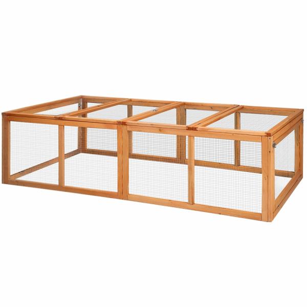 Poultry Cages & Accessories |   I.Pet Chicken Coop Rabbit Hutch 180Cm Extra Large Wooden Chicken House Run Xl Hen Cage Poultry Poultry Cages & Accessories