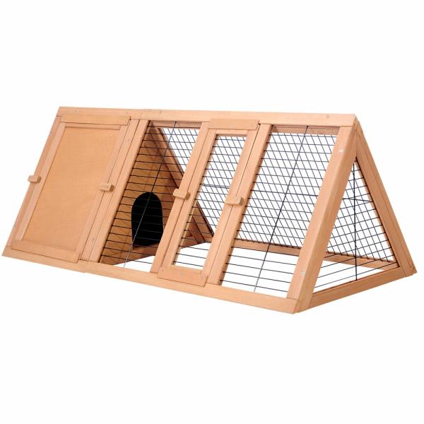 Poultry Cages & Accessories |   I.Pet Rabbit Hutch 119Cm X 51Cm X 44Cm Chicken Coop Large Run Wooden Cage Outdoor Poultry Poultry Cages & Accessories