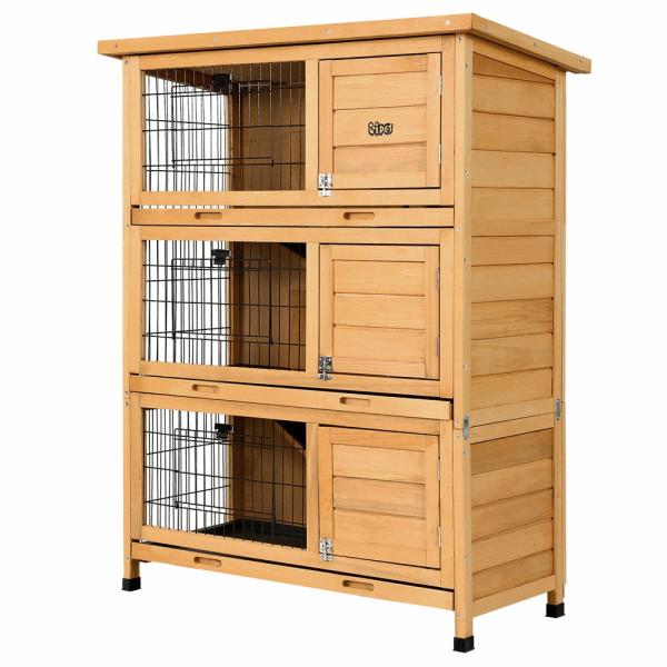 Poultry Cages & Accessories |   I.Pet Rabbit Hutch 91.5Cm X 46Cm X 116.5Cm Chicken Coop Large House Cage Run Wooden Bunny Outdoor Poultry Poultry Cages & Accessories