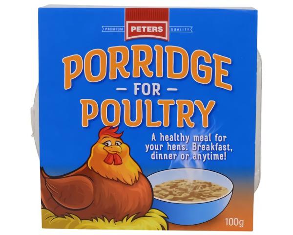 Poultry Feeds |   Peters Porridge For Poultry Chicken Treat 100G Poultry Poultry Feeds