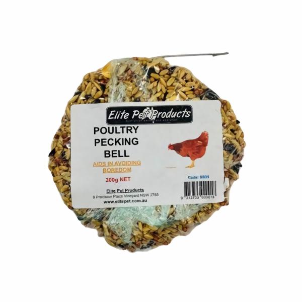 Poultry Feeds |   Poultry Pecking Block Bell (200G) Poultry Poultry Feeds