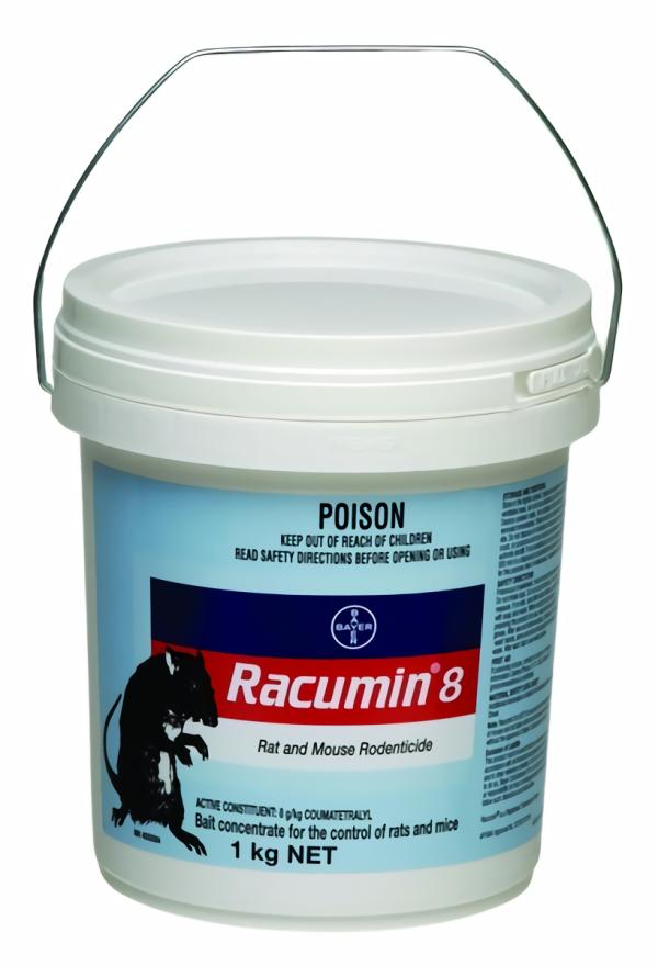 Rodenticides & Bait Stations |   Bayer Racumin 8 1Kg Pest Control Rodenticides & Bait Stations