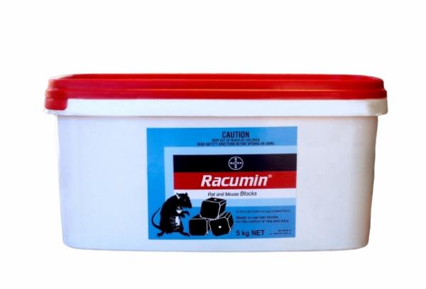 Rodenticides & Bait Stations |   Racumin Rat & Mouse Blocks 5Kg Pest Control Rodent Control