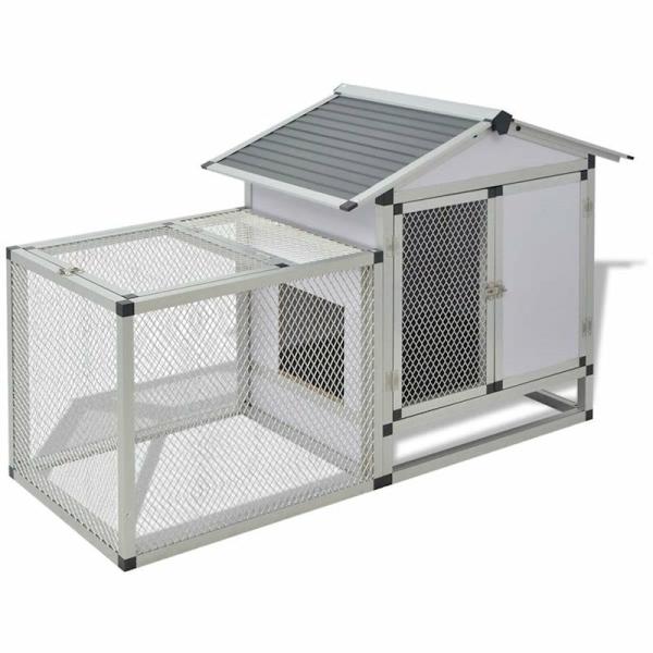 Small Animal Hatches |   Rabbit Hutch – Aluminium Small Animal Small Animal Hatches