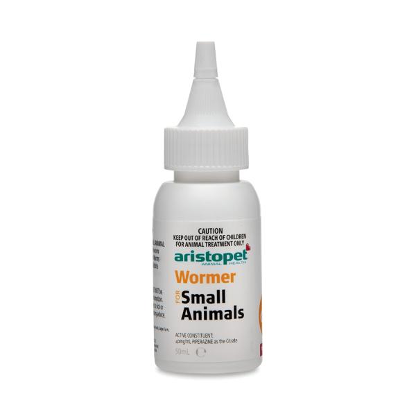 Small Animal Health |   Aristopet Small Animal Wormer 50Ml Small Animal Small Animal Health