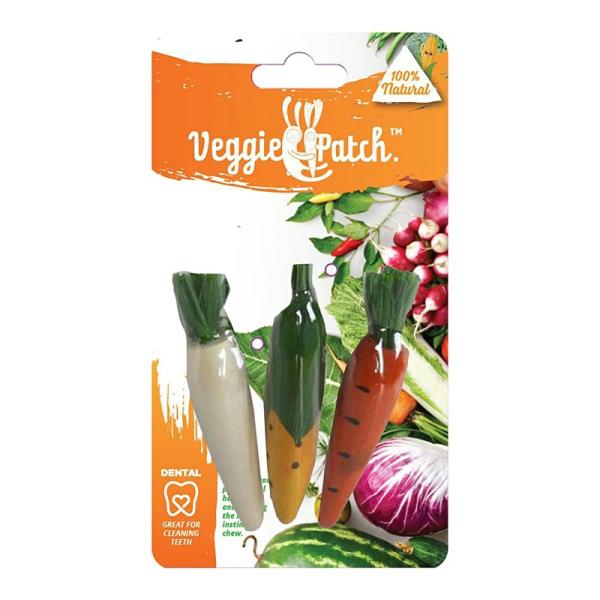 Small Animal Health |   Veggie Patch Carrot/Corns 3Pack Small Animal Small Animal Food & Treats